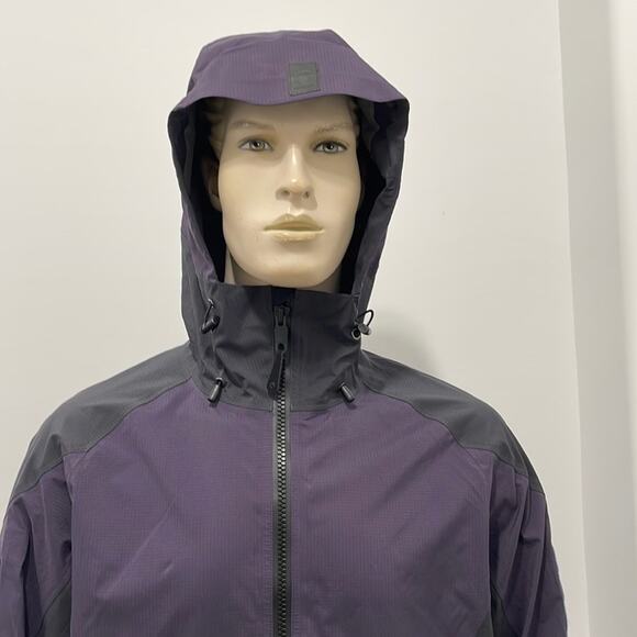 Coldsmoke Hooded lightweight Rain Jacket Purple Size XS Unisex BNWT - Picture 5 of 16